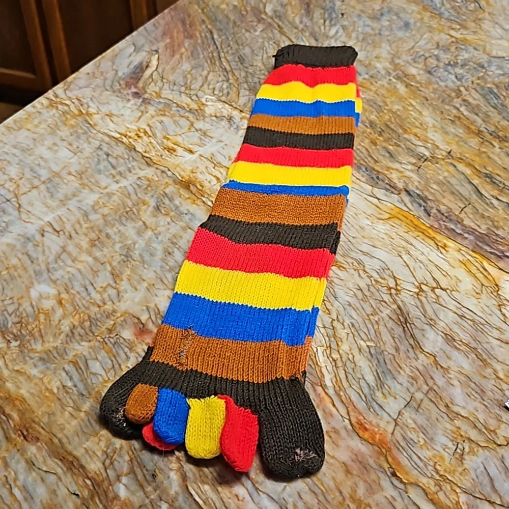 Vintage 1970's 5 toe socks